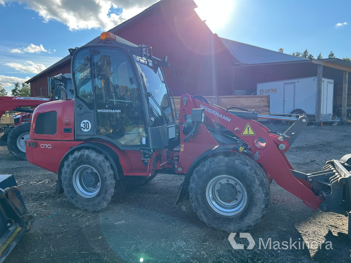 Hjullastare Weidemann 4070 CX100 med snöutrustning - Ελαστιχοφόρος φορτωτής: φωτογραφία 4 Hjullastare Weidemann 4070 CX100 med snöutrustning - Ελαστιχοφόρος φορτωτής: φωτογραφία 4