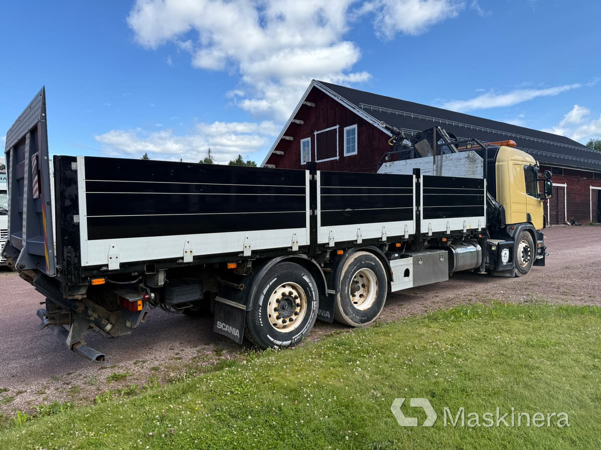 Kranbil Scania 114G - Φορτηγό με ανοιχτή καρότσα, Φορτηγό με γερανό: φωτογραφία 5 Kranbil Scania 114G - Φορτηγό με ανοιχτή καρότσα, Φορτηγό με γερανό: φωτογραφία 5