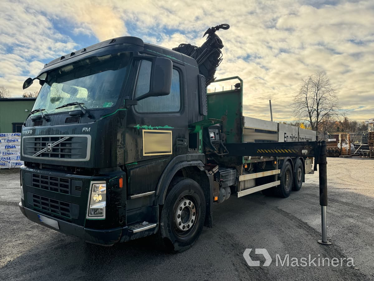 Kranbil Volvo FM 300 6x2 JMN - Φορτηγό με ανοιχτή καρότσα, Φορτηγό με γερανό: φωτογραφία 1 Kranbil Volvo FM 300 6x2 JMN - Φορτηγό με ανοιχτή καρότσα, Φορτηγό με γερανό: φωτογραφία 1