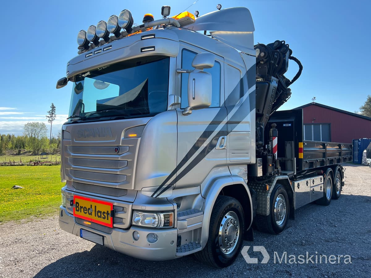Kranväxlare Scania R450 Fassi F660RA.2.26 med jibb - Φορτηγό φόρτωσης γάντζου, Φορτηγό με γερανό: φωτογραφία 1 Kranväxlare Scania R450 Fassi F660RA.2.26 med jibb - Φορτηγό φόρτωσης γάντζου, Φορτηγό με γερανό: φωτογραφία 1