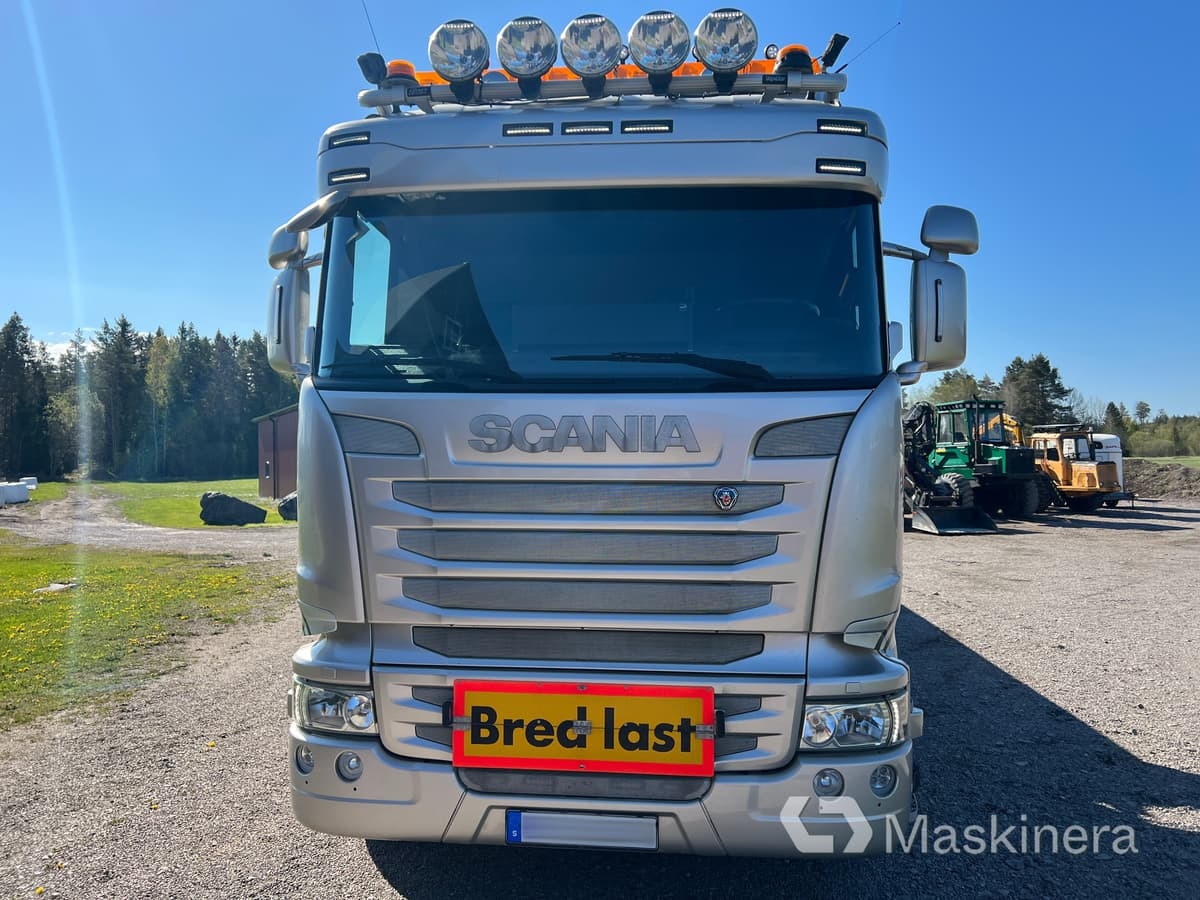 Kranväxlare Scania R450 Fassi F660RA.2.26 med jibb - Φορτηγό φόρτωσης γάντζου, Φορτηγό με γερανό: φωτογραφία 2 Kranväxlare Scania R450 Fassi F660RA.2.26 med jibb - Φορτηγό φόρτωσης γάντζου, Φορτηγό με γερανό: φωτογραφία 2