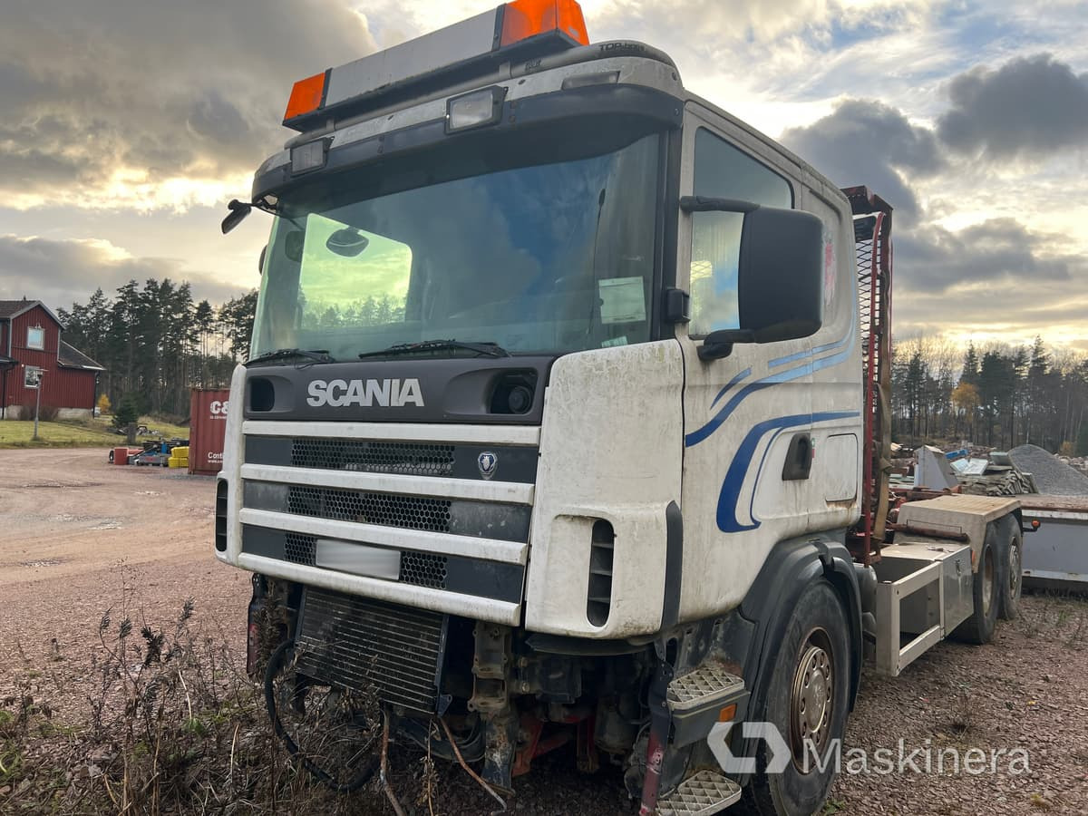 Lastväxlare Scania R124 GB 6X2 (Rep objekt) - Φορτηγό φόρτωσης γάντζου: φωτογραφία 3 Lastväxlare Scania R124 GB 6X2 (Rep objekt) - Φορτηγό φόρτωσης γάντζου: φωτογραφία 3