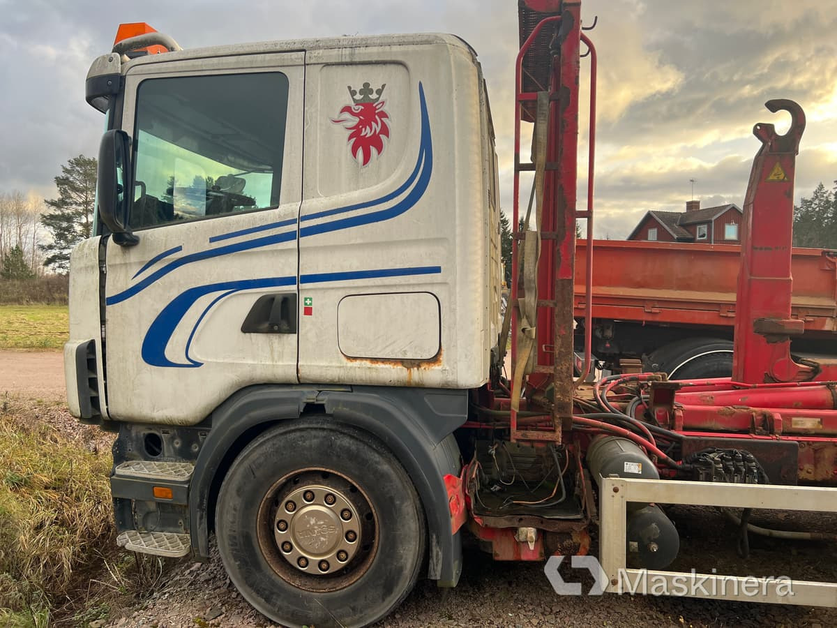 Lastväxlare Scania R124 GB 6X2 (Rep objekt) - Φορτηγό φόρτωσης γάντζου: φωτογραφία 4 Lastväxlare Scania R124 GB 6X2 (Rep objekt) - Φορτηγό φόρτωσης γάντζου: φωτογραφία 4
