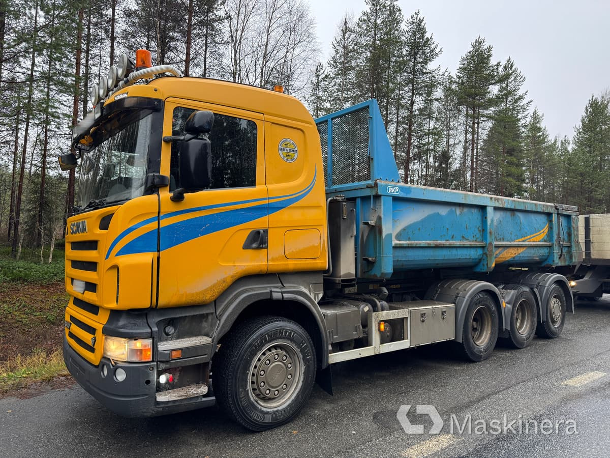 Scania R500LB8X4*4HHA Kassett bil Scania R500 tridem med vagn - Φορτηγό ανατρεπόμενο: φωτογραφία 1 Scania R500LB8X4*4HHA Kassett bil Scania R500 tridem med vagn - Φορτηγό ανατρεπόμενο: φωτογραφία 1