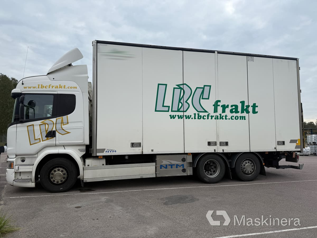Skåpbil Scania R520 - Φορτηγό κόφα: φωτογραφία 1 Skåpbil Scania R520 - Φορτηγό κόφα: φωτογραφία 1