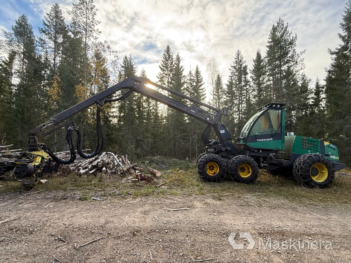 Skördare Timberjack 1070 - Συλλεκτική μηχανή - forest harvester: φωτογραφία 2 Skördare Timberjack 1070 - Συλλεκτική μηχανή - forest harvester: φωτογραφία 2