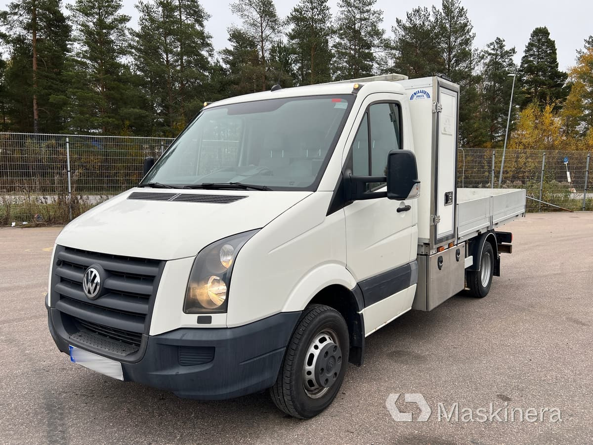 Volkswagen Crafter 50 2.5 TDI Kranbil med flak Volkswagen Crafter - Βαν: φωτογραφία 1 Volkswagen Crafter 50 2.5 TDI Kranbil med flak Volkswagen Crafter - Βαν: φωτογραφία 1