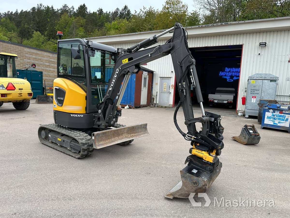 Ερπυστριοφόρος εκσκαφέας Volvo JECR25D Electric Grävmaskin Volvo ECR25 Electric: φωτογραφία 7