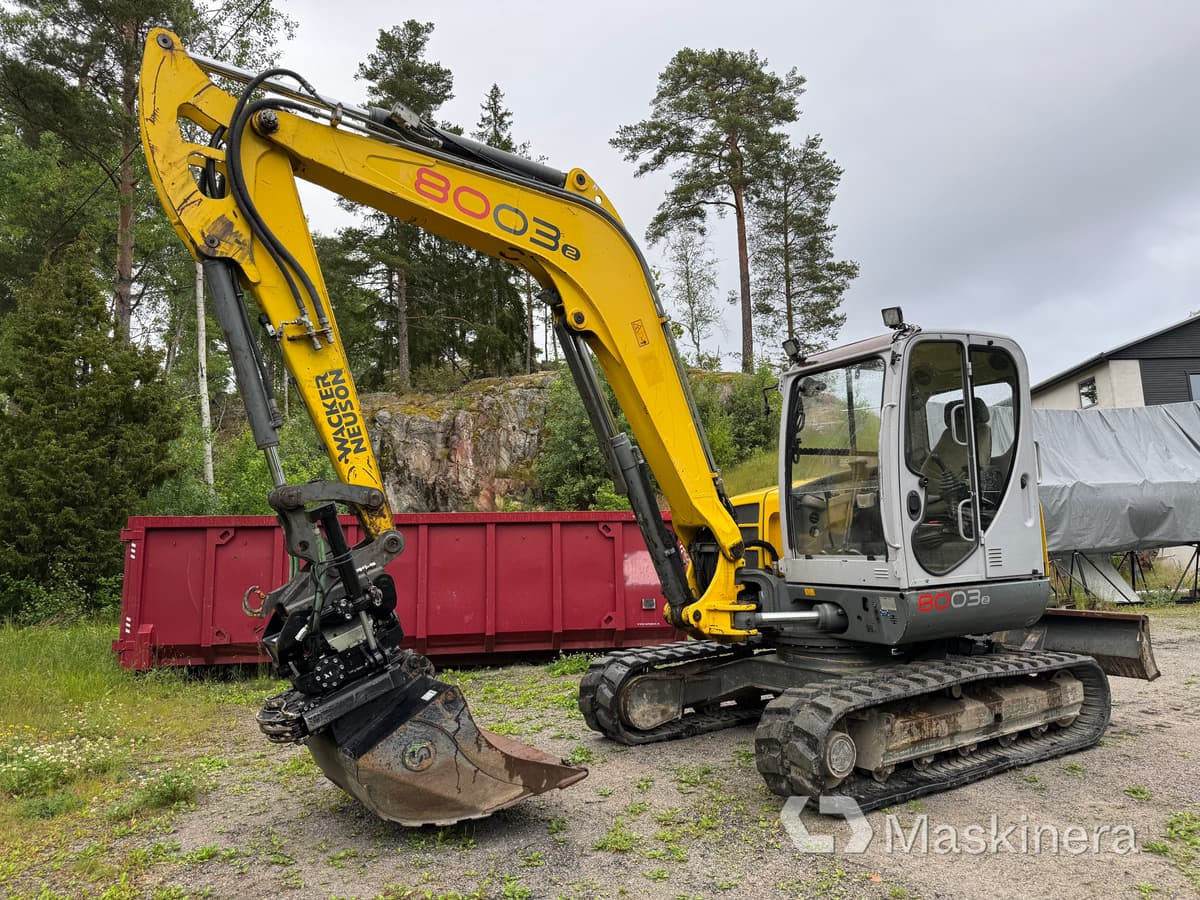 Ερπυστριοφόρος εκσκαφέας Wacker Neuson 8003-2 Grävmaskin Wacker Neuson 8003 RD: φωτογραφία 1