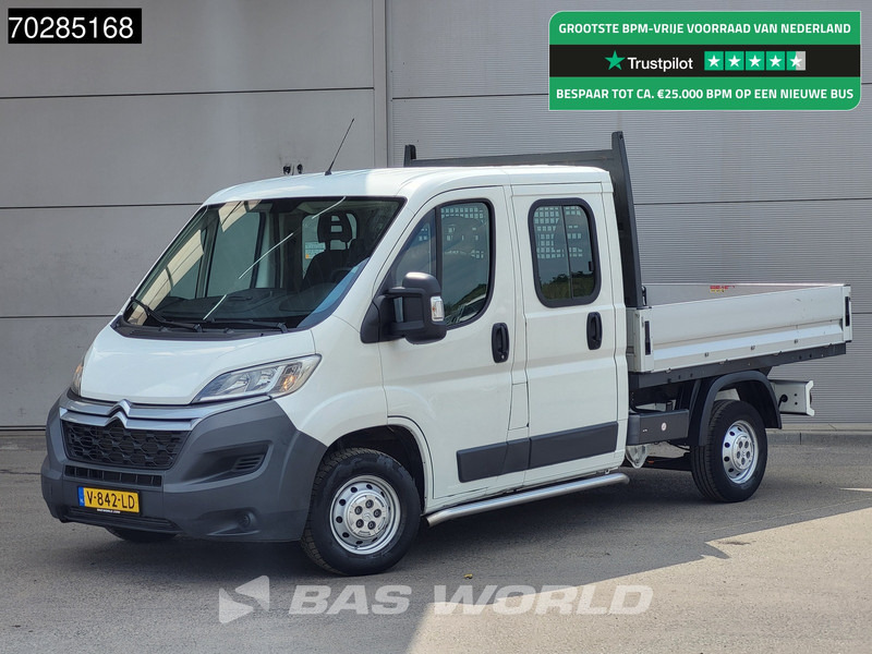 Citroën Jumper 130PK Open Laadbak Dubbel Cabine Trekhaak Euro6 Pritsche Pickup Open Box Trekhaak - Μικρό φορτηγό με καρότσα: φωτογραφία 1 Citroën Jumper 130PK Open Laadbak Dubbel Cabine Trekhaak Euro6 Pritsche Pickup Open Box Trekhaak - Μικρό φορτηγό με καρότσα: φωτογραφία 1