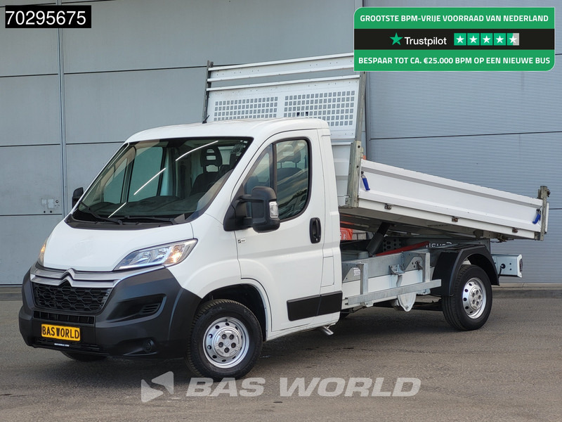 Citroën Jumper 130pk Kipper met Kist Trekhaak Euro6 Tipper Benne Kieper Airco Trekhaak Cruise control - Όχημα με ανατρεπομενη καροτσα: φωτογραφία 1 Citroën Jumper 130pk Kipper met Kist Trekhaak Euro6 Tipper Benne Kieper Airco Trekhaak Cruise control - Όχημα με ανατρεπομενη καροτσα: φωτογραφία 1