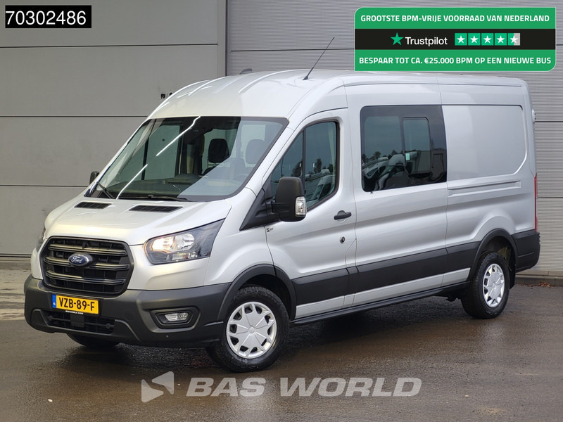 Ford Transit 130pk Dubbel Cabine Automaat L3H2 Trekhaak Navi Airco Cruise Camera Parkeersensoren v+a SYNC4 Display APK 07-2027 Euro6 L3 DC Do - Βαν: φωτογραφία 1 Ford Transit 130pk Dubbel Cabine Automaat L3H2 Trekhaak Navi Airco Cruise Camera Parkeersensoren v+a SYNC4 Display APK 07-2027 Euro6 L3 DC Do - Βαν: φωτογραφία 1