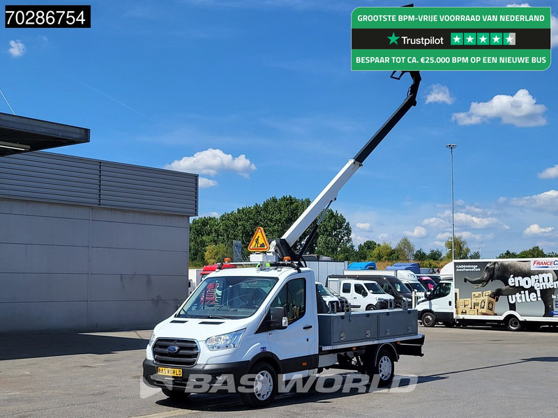 Ford Transit 130pk Hoogwerker 11meter Werkhoogte Trekhaak Airco Cruise Euro6 Nacelle Arbeitsbühne 1Personen Trekhaak Cruise control - Ελαφρύ επαγγελματικό: φωτογραφία 1 Ford Transit 130pk Hoogwerker 11meter Werkhoogte Trekhaak Airco Cruise Euro6 Nacelle Arbeitsbühne 1Personen Trekhaak Cruise control - Ελαφρύ επαγγελματικό: φωτογραφία 1