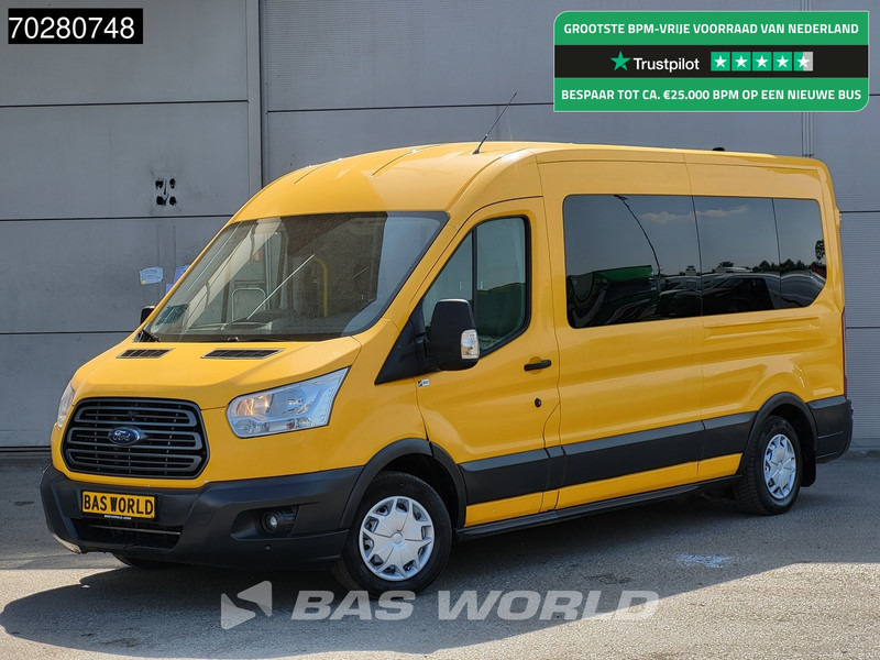 Ford Transit 130pk Personenvervoer Luchtvering Taxi L3H2 Ramp Airco Cruise Parkeersensoren Euro6 Kombi Tourer 11m3 Airco Cruise control - Μικρό λεωφορείο, Επιβατικό βαν: φωτογραφία 1 Ford Transit 130pk Personenvervoer Luchtvering Taxi L3H2 Ramp Airco Cruise Parkeersensoren Euro6 Kombi Tourer 11m3 Airco Cruise control - Μικρό λεωφορείο, Επιβατικό βαν: φωτογραφία 1