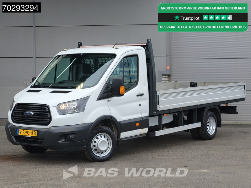 Ford Transit 170pk Open Laadbak Dubbellucht 3,5t Trekhaak Airco APK 02-2026 Euro6 Pritsche Open Box Airco Trekhaak - Μικρό φορτηγό με καρότσα: φωτογραφία 1 Ford Transit 170pk Open Laadbak Dubbellucht 3,5t Trekhaak Airco APK 02-2026 Euro6 Pritsche Open Box Airco Trekhaak - Μικρό φορτηγό με καρότσα: φωτογραφία 1