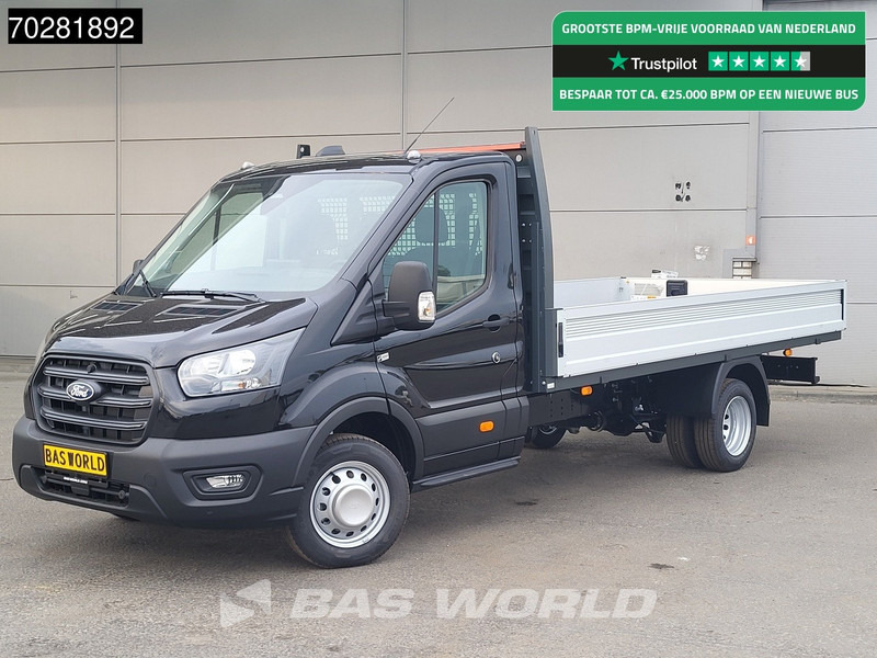 Ford Transit 170pk Open Laadbak Dubbellucht 3,5t Trekhaak Airco Cruise Camera SYNC4 scherm Euro6 Pritsche Pickup Open Box Airco Trekhaak Crui - Μικρό φορτηγό με καρότσα: φωτογραφία 1 Ford Transit 170pk Open Laadbak Dubbellucht 3,5t Trekhaak Airco Cruise Camera SYNC4 scherm Euro6 Pritsche Pickup Open Box Airco Trekhaak Crui - Μικρό φορτηγό με καρότσα: φωτογραφία 1