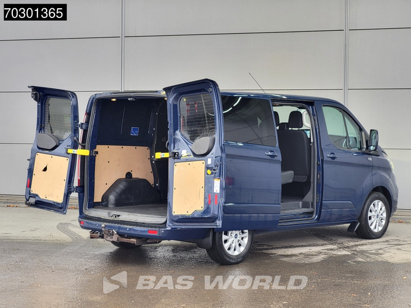 Μικρό βαν Ford Transit Custom 130PK Dubbel Cabine Automaat Limited 2x Schuifdeur L1H1 Trekhaak LED Xenon Airco Cruise Camera Parkeersensoren SYNC4 Display Eur: φωτογραφία 7