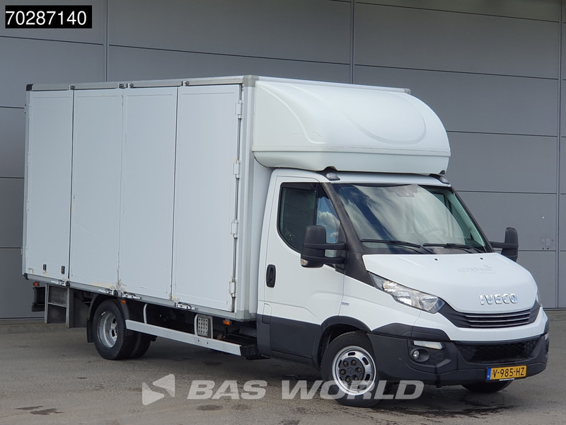 Iveco Daily 3.0L Automaat Bakwagen Navi Airco Cruise Euro6 Schuifzeilen Plane Meubelbak Koffer 21m3 Airco Trekhaak Cruise control - Επαγγελματικό αυτοκίνητο κόφα: φωτογραφία 5 Iveco Daily 3.0L Automaat Bakwagen Navi Airco Cruise Euro6 Schuifzeilen Plane Meubelbak Koffer 21m3 Airco Trekhaak Cruise control - Επαγγελματικό αυτοκίνητο κόφα: φωτογραφία 5