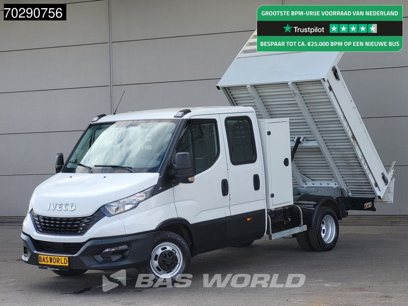 Iveco Daily 35C14 Kipper met Kist Dubbel Cabine Dubbellucht 3,5t Trekhaak Airco Cruise Euro6 Kieper Tipper Benne 2m3 Airco Trekhaak Cruise c - Όχημα με ανατρεπομενη καροτσα: φωτογραφία 1 Iveco Daily 35C14 Kipper met Kist Dubbel Cabine Dubbellucht 3,5t Trekhaak Airco Cruise Euro6 Kieper Tipper Benne 2m3 Airco Trekhaak Cruise c - Όχημα με ανατρεπομενη καροτσα: φωτογραφία 1