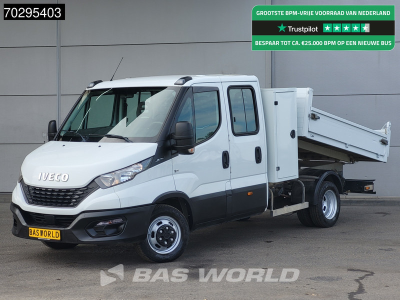 Iveco Daily 35C14 Kipper met Kist Dubbel Cabine Dubbellucht 3,5t Trekhaak Airco Cruise Euro6 Kieper Tipper Benne 2m3 Airco Trekhaak Cruise c - Όχημα με ανατρεπομενη καροτσα: φωτογραφία 1 Iveco Daily 35C14 Kipper met Kist Dubbel Cabine Dubbellucht 3,5t Trekhaak Airco Cruise Euro6 Kieper Tipper Benne 2m3 Airco Trekhaak Cruise c - Όχημα με ανατρεπομενη καροτσα: φωτογραφία 1