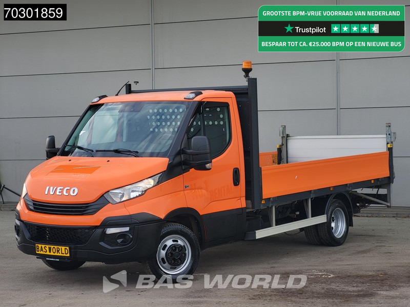 Iveco Daily 35C14 Open Laadbak Dubbelucht 3,5t Trekhaak Navi Airco Euro6 Pritsche Pickup Open Box Airco Trekhaak - Μικρό φορτηγό με καρότσα: φωτογραφία 1 Iveco Daily 35C14 Open Laadbak Dubbelucht 3,5t Trekhaak Navi Airco Euro6 Pritsche Pickup Open Box Airco Trekhaak - Μικρό φορτηγό με καρότσα: φωτογραφία 1