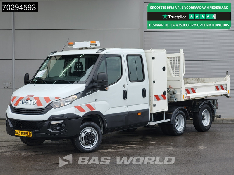 Iveco Daily 35C15 3.0L Kipper met Kist Maxicargo Airco Cruise Camera Euro6 Tipper Benne Kieper 2m3 Airco Dubbel cabine Cruise control - Όχημα με ανατρεπομενη καροτσα: φωτογραφία 1 Iveco Daily 35C15 3.0L Kipper met Kist Maxicargo Airco Cruise Camera Euro6 Tipper Benne Kieper 2m3 Airco Dubbel cabine Cruise control - Όχημα με ανατρεπομενη καροτσα: φωτογραφία 1