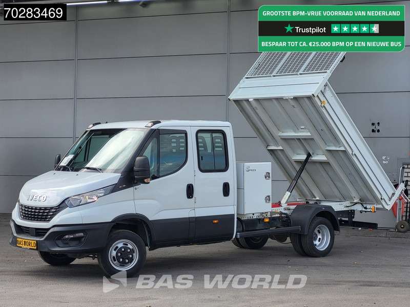 Iveco Daily 35C16 3.0L Kipper met Kist Dubbel Cabine 160PK Dubbellucht 3,5t Trekhaak Navi Airco Cruise Camera Euro6 Kieper Tipper Benne 2m3 - Όχημα με ανατρεπομενη καροτσα: φωτογραφία 1 Iveco Daily 35C16 3.0L Kipper met Kist Dubbel Cabine 160PK Dubbellucht 3,5t Trekhaak Navi Airco Cruise Camera Euro6 Kieper Tipper Benne 2m3 - Όχημα με ανατρεπομενη καροτσα: φωτογραφία 1