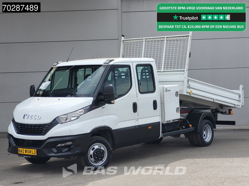 Iveco Daily 35C16 3.0L Kipper met Kist Dubbel Cabine Dubbellucht 3,5t Trekhaak Airco Cruise Euro6 Tipper Benne Kieper 2m3 Airco Trekhaak Cru - Όχημα με ανατρεπομενη καροτσα: φωτογραφία 1 Iveco Daily 35C16 3.0L Kipper met Kist Dubbel Cabine Dubbellucht 3,5t Trekhaak Airco Cruise Euro6 Tipper Benne Kieper 2m3 Airco Trekhaak Cru - Όχημα με ανατρεπομενη καροτσα: φωτογραφία 1