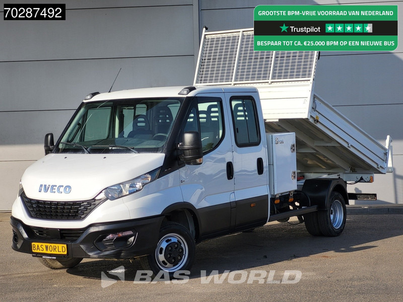 Iveco Daily 35C16 3.0L Kipper met Kist Dubbel Cabine Dubbellucht 3,5t Trekhaak Navi Airco Cruise Camera Euro6 Tipper Benne Kieper 2m3 Airco - Όχημα με ανατρεπομενη καροτσα: φωτογραφία 1 Iveco Daily 35C16 3.0L Kipper met Kist Dubbel Cabine Dubbellucht 3,5t Trekhaak Navi Airco Cruise Camera Euro6 Tipper Benne Kieper 2m3 Airco - Όχημα με ανατρεπομενη καροτσα: φωτογραφία 1
