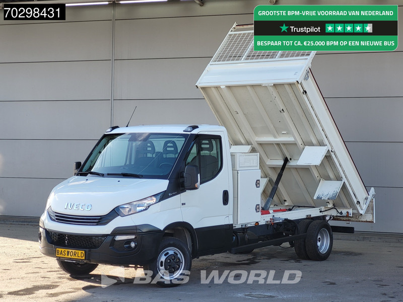 Iveco Daily 35C16 Automaat Kipper met Kist Dubbellucht 3,5t Trekhaak Airco Cruise Euro6 Tipper Benne Kieper Airco Trekhaak Cruise control - Όχημα με ανατρεπομενη καροτσα: φωτογραφία 1 Iveco Daily 35C16 Automaat Kipper met Kist Dubbellucht 3,5t Trekhaak Airco Cruise Euro6 Tipper Benne Kieper Airco Trekhaak Cruise control - Όχημα με ανατρεπομενη καροτσα: φωτογραφία 1