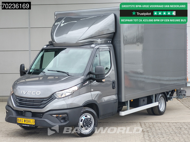 Iveco Daily 35C18 2025 MODEL Automaat 1000kg Laadklep ACC Navi Airco Zijdeur Bakwagen Meubelbak Koffer 21m3 Airco - Επαγγελματικό αυτοκίνητο κόφα: φωτογραφία 1 Iveco Daily 35C18 2025 MODEL Automaat 1000kg Laadklep ACC Navi Airco Zijdeur Bakwagen Meubelbak Koffer 21m3 Airco - Επαγγελματικό αυτοκίνητο κόφα: φωτογραφία 1