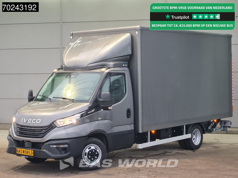 Iveco Daily 35C18 2025 MODEL Automaat 1000kg Laadklep ACC Navi Airco Zijdeur Bakwagen Meubelbak Koffer 21m3 Airco - Επαγγελματικό αυτοκίνητο κόφα: φωτογραφία 1 Iveco Daily 35C18 2025 MODEL Automaat 1000kg Laadklep ACC Navi Airco Zijdeur Bakwagen Meubelbak Koffer 21m3 Airco - Επαγγελματικό αυτοκίνητο κόφα: φωτογραφία 1