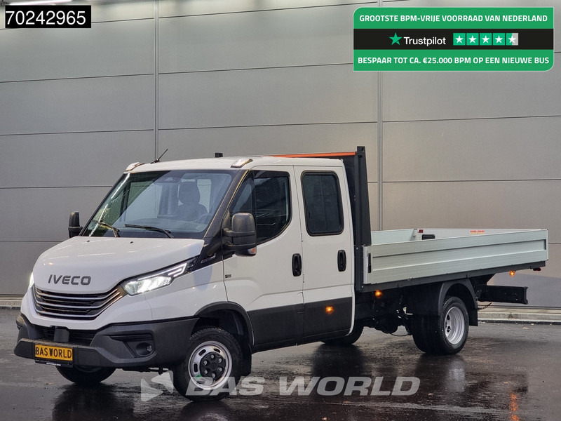 Iveco Daily 35C18 3.0L Automaat 180PK 2025-Model Dubbel Cabine Open laadbak Dubbellucht Navi ACC LED 3,5T Trekvermogen Euro6 Pritsche Pickup - Μικρό φορτηγό με καρότσα: φωτογραφία 1 Iveco Daily 35C18 3.0L Automaat 180PK 2025-Model Dubbel Cabine Open laadbak Dubbellucht Navi ACC LED 3,5T Trekvermogen Euro6 Pritsche Pickup - Μικρό φορτηγό με καρότσα: φωτογραφία 1