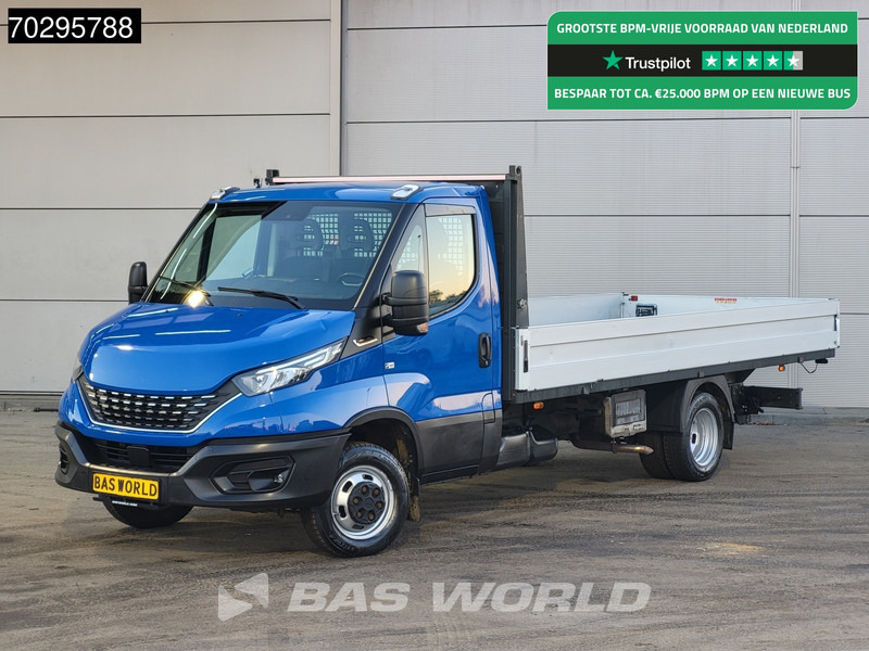 Iveco Daily 35C18 3.0L Automaat Dubbellucht Open Laadbak 180PK 3,5t Trekhaak LED Airco Cruise Euro6 Pritsche Pickup Open Box Airco Trekhaak - Μικρό φορτηγό με καρότσα: φωτογραφία 1 Iveco Daily 35C18 3.0L Automaat Dubbellucht Open Laadbak 180PK 3,5t Trekhaak LED Airco Cruise Euro6 Pritsche Pickup Open Box Airco Trekhaak - Μικρό φορτηγό με καρότσα: φωτογραφία 1