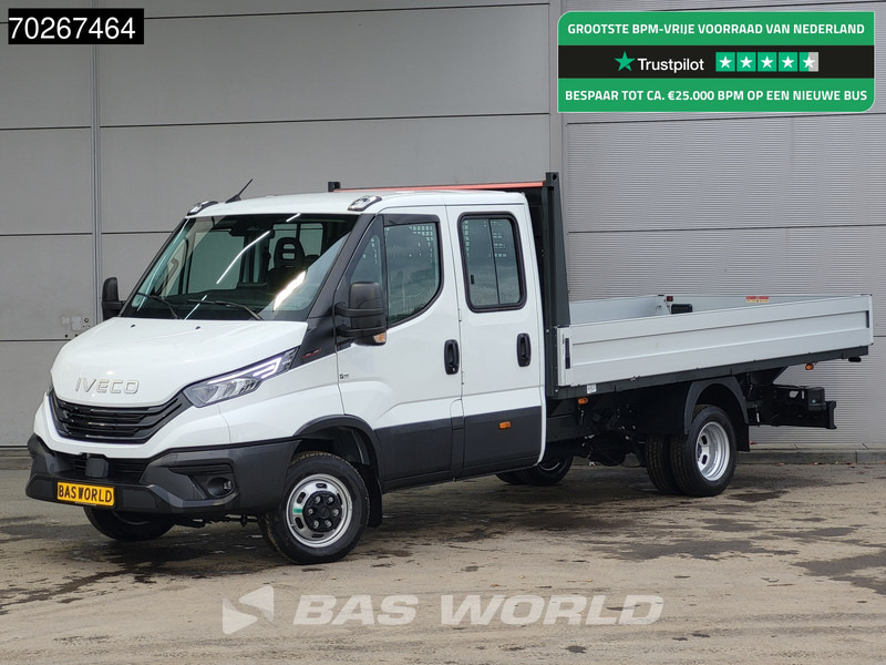Iveco Daily 35C18 3.0L Open Laadbak 180PK Navi Airco Cruise Camera Parkeersensoren 3,5t Trekgewicht Euro6 Pritsche Pickup Open Box Airco Cru - Μικρό φορτηγό με καρότσα: φωτογραφία 1 Iveco Daily 35C18 3.0L Open Laadbak 180PK Navi Airco Cruise Camera Parkeersensoren 3,5t Trekgewicht Euro6 Pritsche Pickup Open Box Airco Cru - Μικρό φορτηγό με καρότσα: φωτογραφία 1