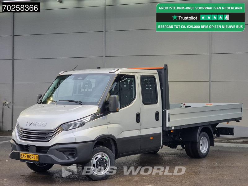 Iveco Daily 35C21 3.0L Automaat 210PK 2025-Model Open laadbak Dubbel Cabine Dubbellucht CarPlay ACC LED 3,5T Trekvermogen Euro6 Pritsche Pic - Μικρό φορτηγό με καρότσα: φωτογραφία 1 Iveco Daily 35C21 3.0L Automaat 210PK 2025-Model Open laadbak Dubbel Cabine Dubbellucht CarPlay ACC LED 3,5T Trekvermogen Euro6 Pritsche Pic - Μικρό φορτηγό με καρότσα: φωτογραφία 1