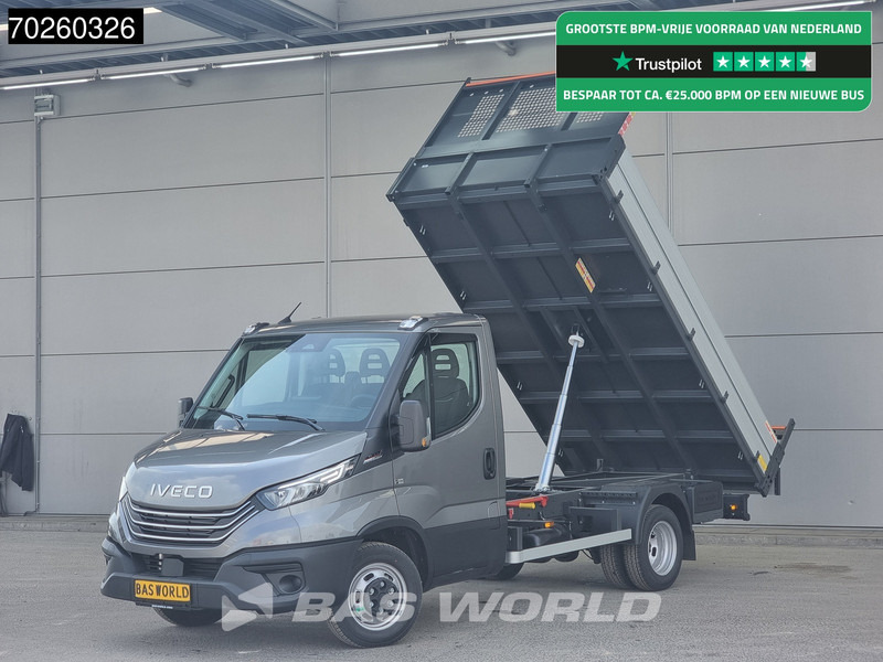 Iveco Daily 35C21 3.0L Automaat 210PK Open Laadbak Dubbellucht 2025-Model 3,5T Trekvermogen LED ACC Airco CarPlay Euro6 Tipper Benne Kieper - Όχημα με ανατρεπομενη καροτσα: φωτογραφία 1 Iveco Daily 35C21 3.0L Automaat 210PK Open Laadbak Dubbellucht 2025-Model 3,5T Trekvermogen LED ACC Airco CarPlay Euro6 Tipper Benne Kieper - Όχημα με ανατρεπομενη καροτσα: φωτογραφία 1