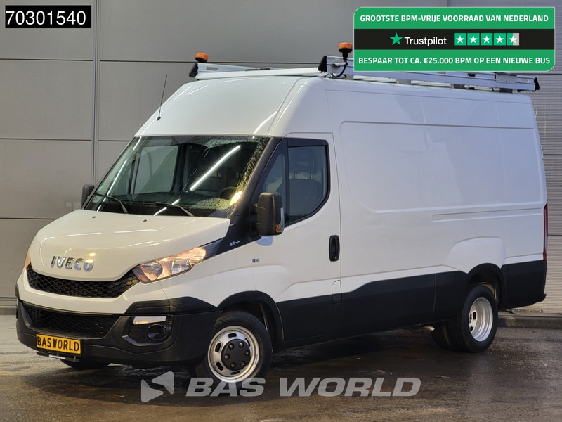 Iveco Daily 35C21 3.0L Dubbellucht 3,5t Trekhaak 210PK L2H2 Airco Cruise Camera Imperiaal Werkplaatsinrichting Euro6 L2 Airco Trekhaak Cruis - Βαν: φωτογραφία 1 Iveco Daily 35C21 3.0L Dubbellucht 3,5t Trekhaak 210PK L2H2 Airco Cruise Camera Imperiaal Werkplaatsinrichting Euro6 L2 Airco Trekhaak Cruis - Βαν: φωτογραφία 1