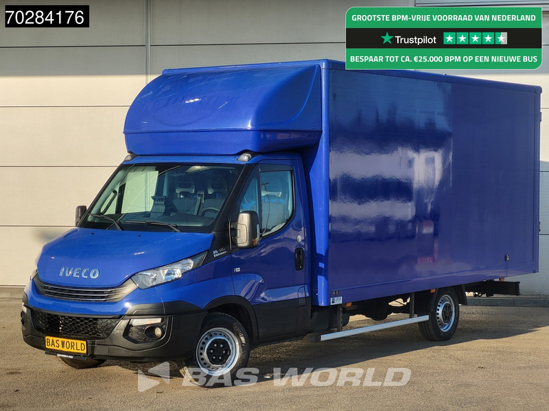 Iveco Daily 35S14 Automaat Bakwagen Achterdeuren 488cm lang! Airco Cruise Euro6 Meubelbak Koffer 24m3 Airco Cruise control - Επαγγελματικό αυτοκίνητο κόφα: φωτογραφία 1 Iveco Daily 35S14 Automaat Bakwagen Achterdeuren 488cm lang! Airco Cruise Euro6 Meubelbak Koffer 24m3 Airco Cruise control - Επαγγελματικό αυτοκίνητο κόφα: φωτογραφία 1