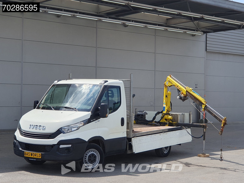 Iveco Daily 35S14 Kraanwagen Open Laadbak Hyva HA15 Euro6 3,5t Trekhaak Crane Kranwagen Kraan Pritsche Pickup Open Box Trekhaak - Μικρό φορτηγό με καρότσα: φωτογραφία 5 Iveco Daily 35S14 Kraanwagen Open Laadbak Hyva HA15 Euro6 3,5t Trekhaak Crane Kranwagen Kraan Pritsche Pickup Open Box Trekhaak - Μικρό φορτηγό με καρότσα: φωτογραφία 5