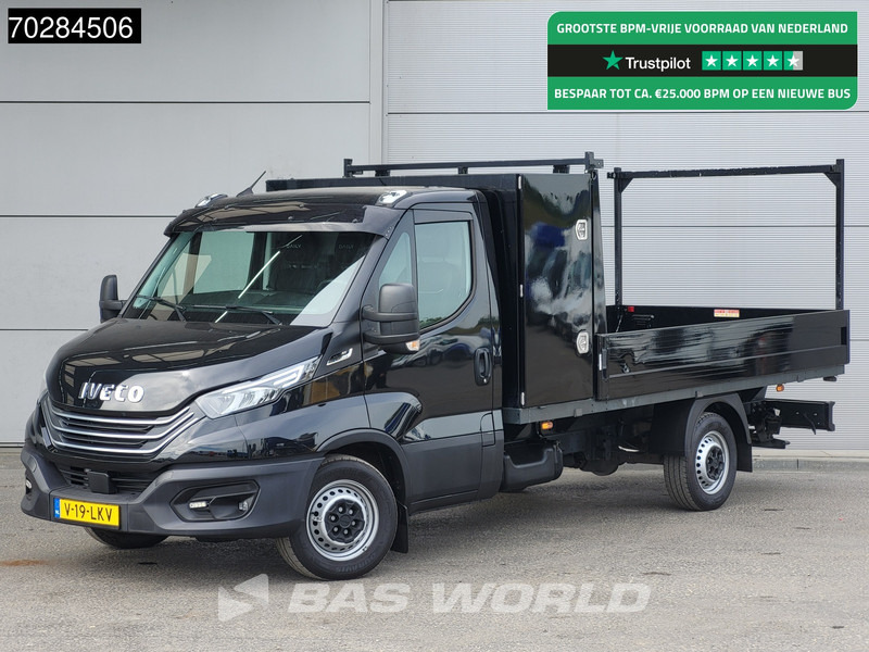 Μικρό φορτηγό με καρότσα Iveco Daily 35S16 Automaat Open Laadbak 3,5t Trekhaak Navi LED Airco Cruise Camera Euro6 Pritsche Pickup Open Box Airco Trekhaak Cruise cont: φωτογραφία 1