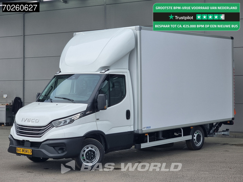 Iveco Daily 35S21 3.0L Automaat NIEUW MODEL Laadklep Zijdeur ACC CarPlay Lat om Lat Bakwagen Meubelbak Koffer 21m3 Airco - Επαγγελματικό αυτοκίνητο κόφα: φωτογραφία 1 Iveco Daily 35S21 3.0L Automaat NIEUW MODEL Laadklep Zijdeur ACC CarPlay Lat om Lat Bakwagen Meubelbak Koffer 21m3 Airco - Επαγγελματικό αυτοκίνητο κόφα: φωτογραφία 1