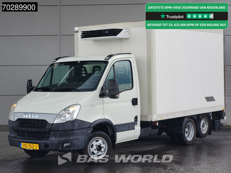 Iveco Daily 40C15 BE-Combi 75Plus Koelwagen Laadklep Carrier Xarios 350 Zijdeur Achterdeuren Airco Cruise Camera Koel Koeler Kühl Kühler Küh - Επαγγελματικό αυτοκίνητο ψυγείο: φωτογραφία 1 Iveco Daily 40C15 BE-Combi 75Plus Koelwagen Laadklep Carrier Xarios 350 Zijdeur Achterdeuren Airco Cruise Camera Koel Koeler Kühl Kühler Küh - Επαγγελματικό αυτοκίνητο ψυγείο: φωτογραφία 1