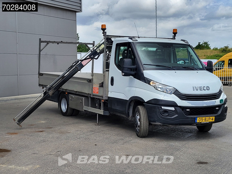 Iveco Daily 50C15 3.0L Euro6 Kraanwagen HIAB 013T PTO 3,5t Trekhaak Airco Cruise Kraan Crane Kranwagen Pickup Pritsche Airco Trekhaak Cruise - Μικρό φορτηγό με καρότσα: φωτογραφία 1 Iveco Daily 50C15 3.0L Euro6 Kraanwagen HIAB 013T PTO 3,5t Trekhaak Airco Cruise Kraan Crane Kranwagen Pickup Pritsche Airco Trekhaak Cruise - Μικρό φορτηγό με καρότσα: φωτογραφία 1