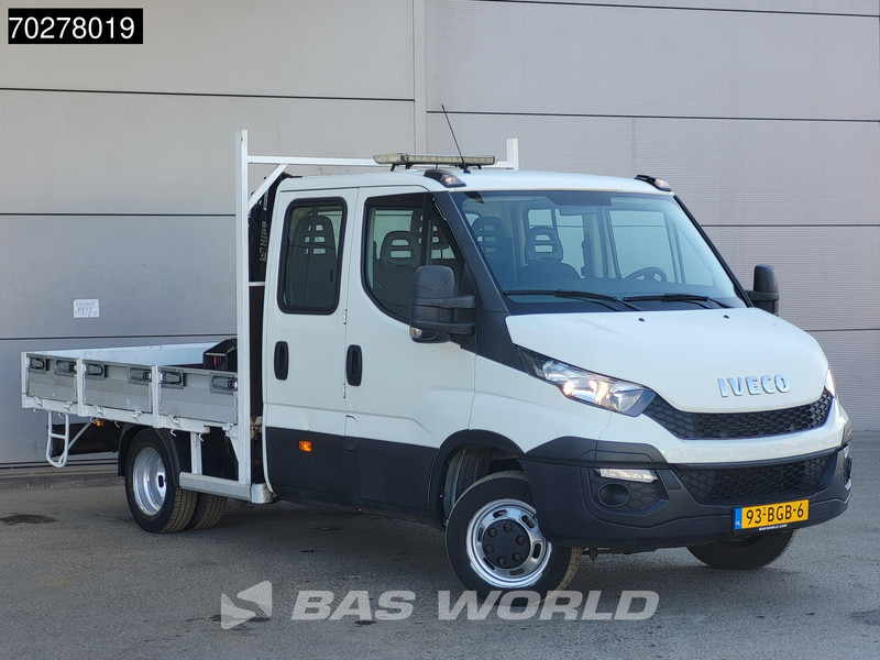 Iveco Daily 50C17 3.0L Automaat DC Open laadbak Kraan Hiab 017T-2 Airco APK 10-2025 Pickup Crane Kraanwagen Pritsche Airco Dubbel cabine - Μικρό φορτηγό με καρότσα: φωτογραφία 3 Iveco Daily 50C17 3.0L Automaat DC Open laadbak Kraan Hiab 017T-2 Airco APK 10-2025 Pickup Crane Kraanwagen Pritsche Airco Dubbel cabine - Μικρό φορτηγό με καρότσα: φωτογραφία 3