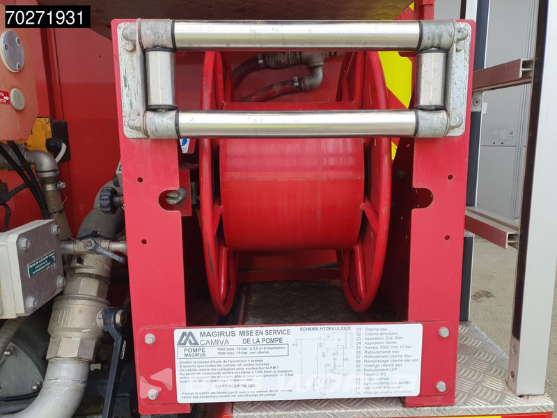 Ασθενοφόρο Iveco Daily 70C17 4x4 Achleitner Firetruck Brandweerwagen AWD Allrad Camper 1200liter Airco Dubbel cabine Trekhaak Cruise control: φωτογραφία 12