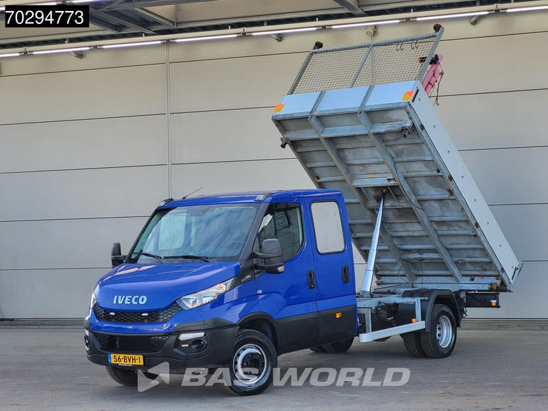 Iveco Daily 70C17 Drie-Zijdige 3.0L Kipper 7-tons Kraan Dubbellucht 170PK 3,5t Trekhaak Airco Tipper Benne Kieper Kraanwagen Crane Kranwagen - Όχημα με ανατρεπομενη καροτσα: φωτογραφία 3 Iveco Daily 70C17 Drie-Zijdige 3.0L Kipper 7-tons Kraan Dubbellucht 170PK 3,5t Trekhaak Airco Tipper Benne Kieper Kraanwagen Crane Kranwagen - Όχημα με ανατρεπομενη καροτσα: φωτογραφία 3