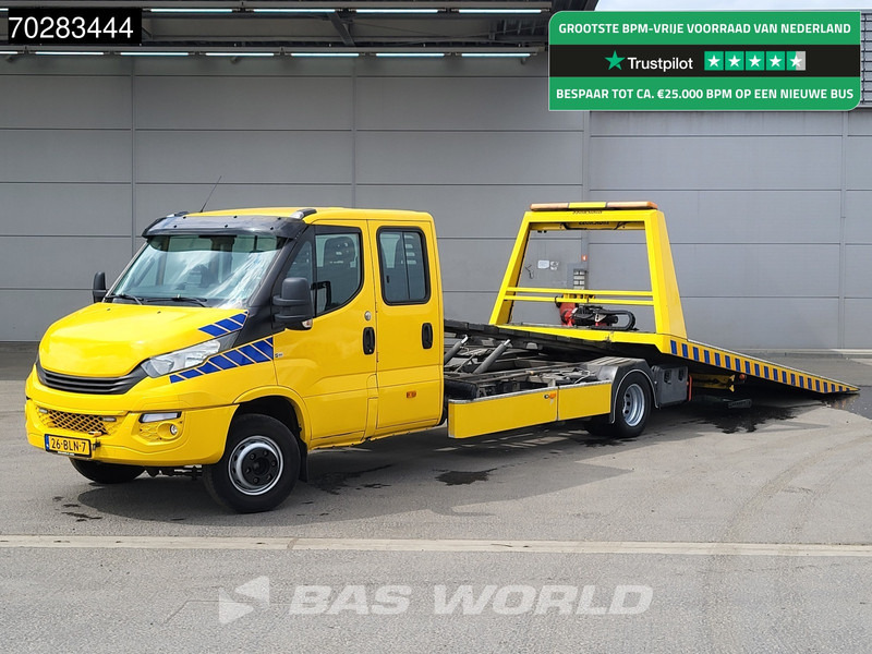Iveco Daily 70C18 3.0L Autotransporter Luchtvering 3,5t Trekhaak Lier Airco Cruise Euro6 Cartransporter Oprijwagen Trekhaak Cruise control - Ελαφρύ επαγγελματικό: φωτογραφία 1 Iveco Daily 70C18 3.0L Autotransporter Luchtvering 3,5t Trekhaak Lier Airco Cruise Euro6 Cartransporter Oprijwagen Trekhaak Cruise control - Ελαφρύ επαγγελματικό: φωτογραφία 1