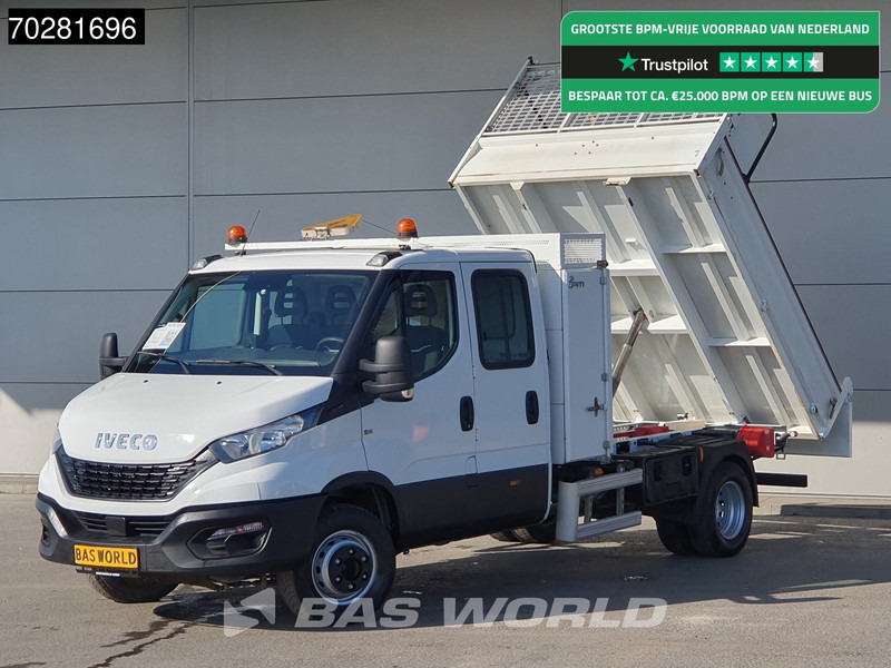 Iveco Daily 70C18 3.0L Kipper Dubbel Cabine Dubbellucht 3,5t Trekhaak Airco Cruise Camera Zwaailampen Euro6 Tipper Benne Kieper 2m3 Airco Tr - Όχημα με ανατρεπομενη καροτσα: φωτογραφία 1 Iveco Daily 70C18 3.0L Kipper Dubbel Cabine Dubbellucht 3,5t Trekhaak Airco Cruise Camera Zwaailampen Euro6 Tipper Benne Kieper 2m3 Airco Tr - Όχημα με ανατρεπομενη καροτσα: φωτογραφία 1