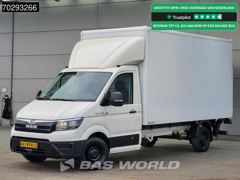 MAN TGE 3.140 Automaat Laadklep Bakwagen Airco Cruise Camera Euro6 Meubelbak Koffer 20m3 Airco Cruise control - Επαγγελματικό αυτοκίνητο κόφα: φωτογραφία 1 MAN TGE 3.140 Automaat Laadklep Bakwagen Airco Cruise Camera Euro6 Meubelbak Koffer 20m3 Airco Cruise control - Επαγγελματικό αυτοκίνητο κόφα: φωτογραφία 1
